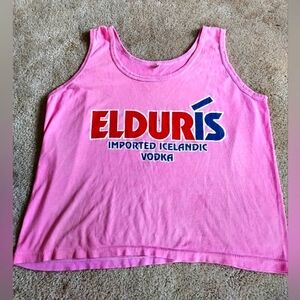 Vintage 80s Single Stitch Icelandic Vodka Tank Top